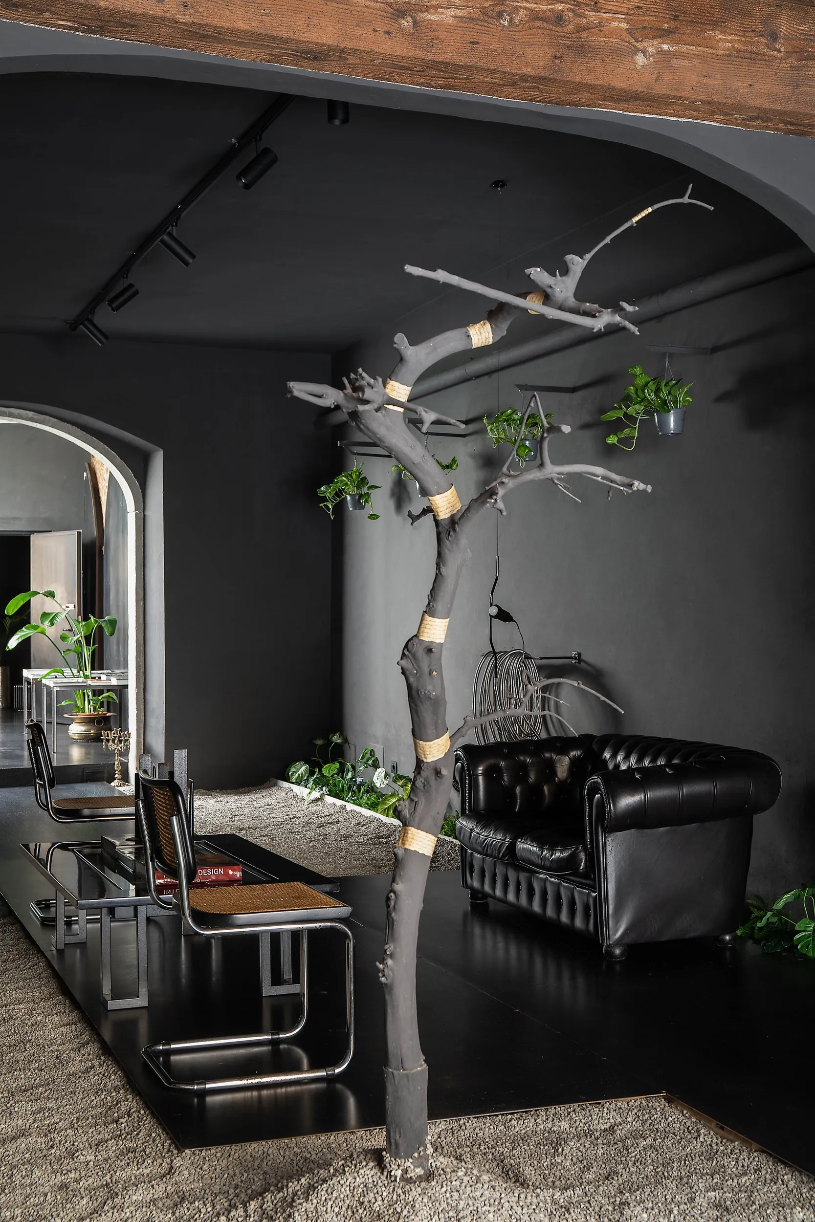The 28nero atelier in Via Ghibellina