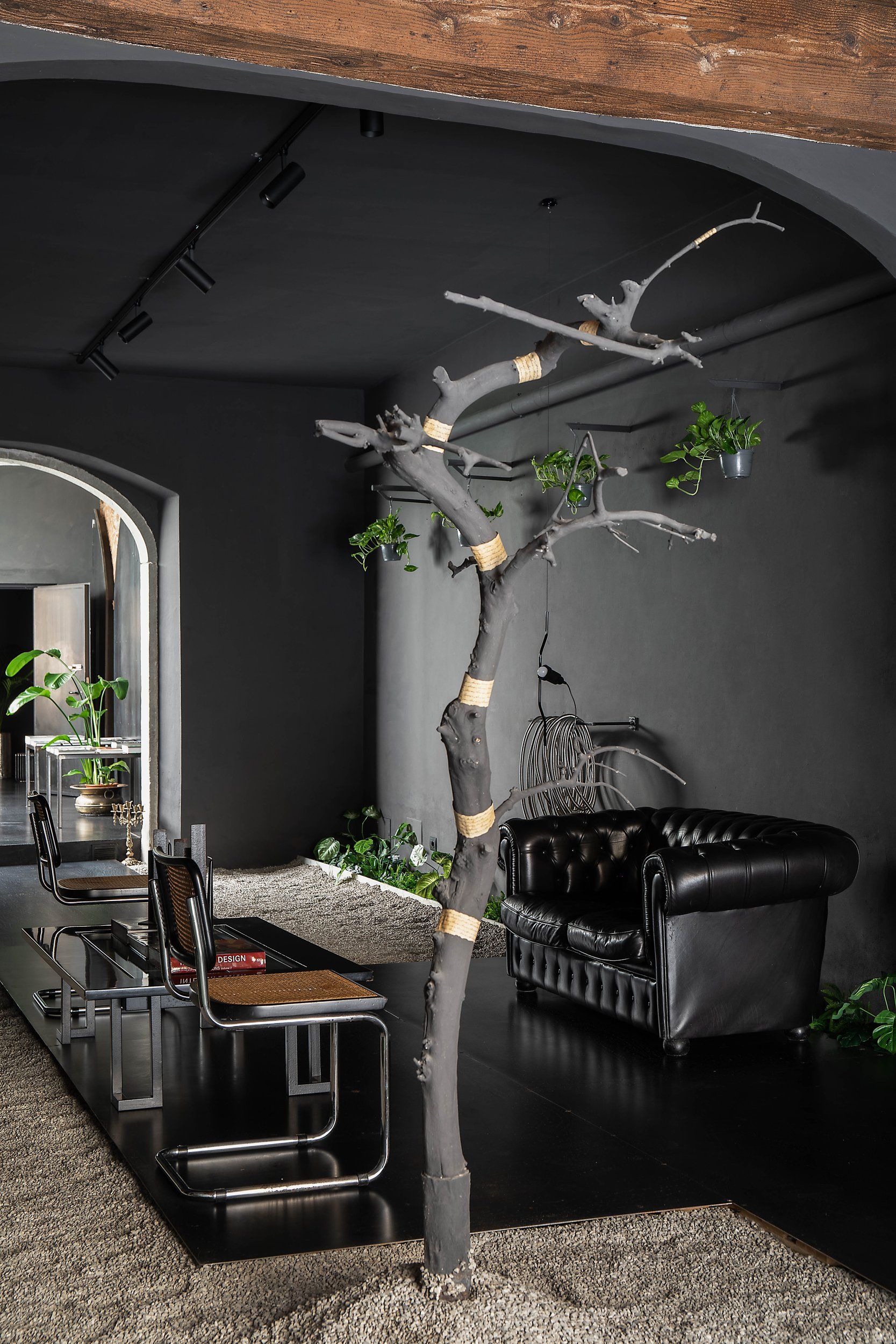 The 28nero atelier in Via Ghibellina